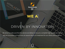 Tablet Screenshot of elementsofts.com